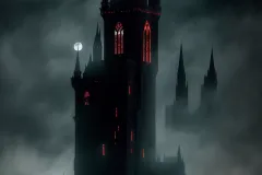 The Dark and Mysterious Beauty of the Vampire Castle