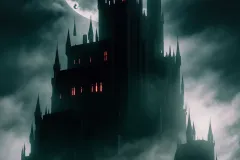 A Chilling Vision of the Gothic Vampire Castle